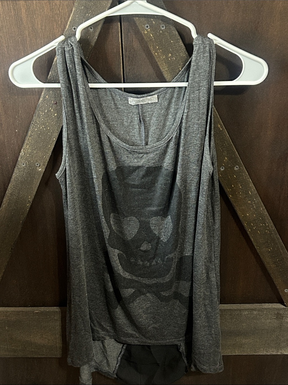 Skull tank top